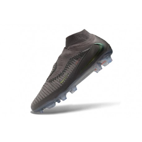 Scarpe da Calcio Nike Phantom 6 Elite High FG Grigio