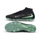 Scarpe da Calcio Nike Phantom 6 Elite High FG Nero Verde trasparente