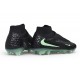 Scarpe da Calcio Nike Phantom 6 Elite High FG Nero Verde trasparente