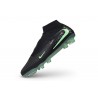 Scarpe da Calcio Nike Phantom 6 Elite High FG Nero Verde trasparente