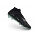 Scarpe da Calcio Nike Phantom 6 Elite High FG Nero Verde trasparente