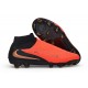 Scarpe da Calcio Nike Phantom 6 Elite High FG BRT Cremisi Sfumato Nero