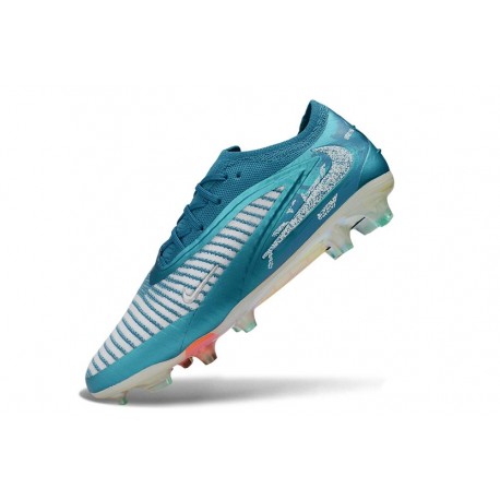 Scarpe da Calcio Nike Phantom 6 Elite Low FG Turchese Bianco