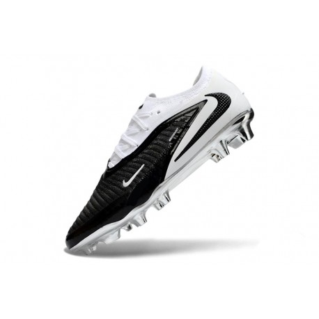 Scarpe da Calcio Nike Phantom 6 Elite Low FG Nero Bianco