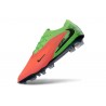 Scarpe da Calcio Nike Phantom 6 Elite Low FG Rosso Verde