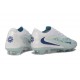 Scarpe da Calcio Nike Phantom 6 Elite Low FG Celeste acqua Bianco