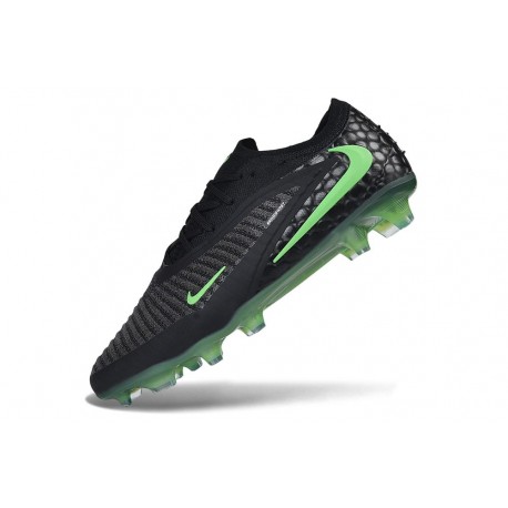 Scarpe da Calcio Nike Phantom 6 Elite Low FG Nero Illusion Verde