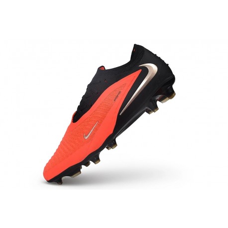 Scarpe da Calcio Nike Phantom 6 Elite Low FG BRT Cremisi Sfumato Nero