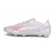 Scarpe da calcio adidas F50 Hyperfast Evo FG Bianco Rosa