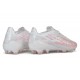 Scarpe da calcio adidas F50 Hyperfast Evo FG Bianco Rosa