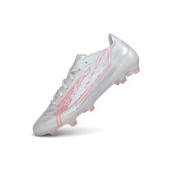 Scarpe da calcio adidas F50 Hyperfast Evo FG Bianco Rosa