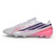Scarpe da calcio adidas F50 Hyperfast Evo FG Bianco Rosa Nero