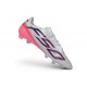 Scarpe da calcio adidas F50 Hyperfast Evo FG Bianco Rosa Nero