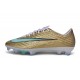 Scarpe Nike Air Zoom Mercurial Superfly 11 Elite FG Mtlc Oro Verde luminescente