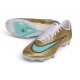 Scarpe Nike Air Zoom Mercurial Superfly 11 Elite FG Mtlc Oro Verde luminescente