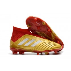 adidas Predator 18+ FG Scarpa Oro Rosso