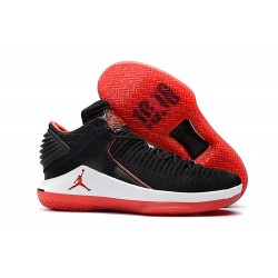Nike Air Jordan 32 Mid Scarpe da Basket Uomo - Nero Rosso