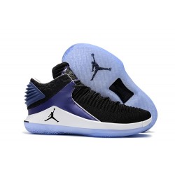 Nike Air Jordan 32 Mid Scarpe da Basket Uomo - Nero Blu