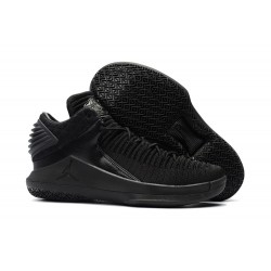 Nike Air Jordan 32 Mid Scarpe da Basket Uomo - Tutto Nero