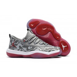 Nike Air Jordan Super.Fly 2018 Scarpa da Basket - Grigio Rosso