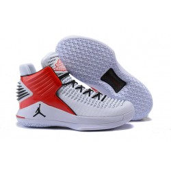 Scarpe da Sportive Nike Air Jordan 32 - Bianco Rosso