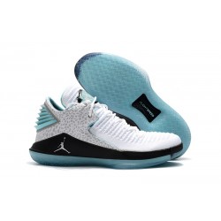 Nike Air Jordan 32 Mid Scarpe da Basket Uomo - Bianco Blu