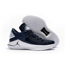 Nike Air Jordan 32 Mid Scarpe da Basket Uomo - Nero Bianco