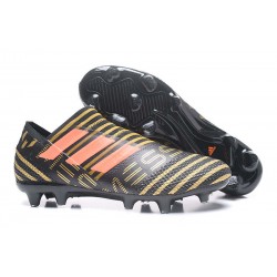 Scarpa adidas Nemeziz Leo Messi 17+ 360 Agility FG - Nero Arancio