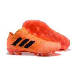 adidas Coppa del Mondo Messi Nemeziz 18.1 FG - Arancio Nero