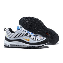 Supreme x NikeLab Air Max 98 Sneakers Basse da Uomo - Bianco Nero