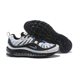 Supreme x NikeLab Air Max 98 Sneakers Basse da Uomo - Nero Bianco