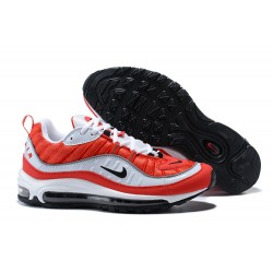 Supreme x NikeLab Air Max 98 Sneakers Basse da Uomo - Rosso Bianco