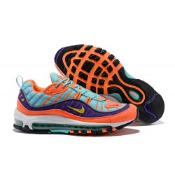 Sneaker da Running Supreme x NikeLab Air Max 98 - Arancio Viola Blu