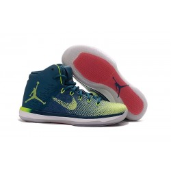 Nike Air Jordan XXXI Scarpa da Basket Uomo - Blu Verde