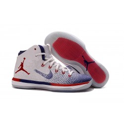 Nike Nuovo Scarpe da Basket Air Jordan 31 - Bianco Rosso Blu