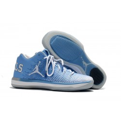 Nike Air Jordan XXXI Bassa Scarpa da Basket - Blu Bianco