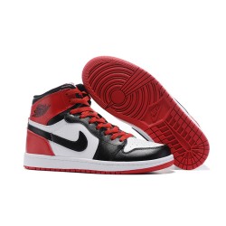 Scarpa Alta Nike Air Jordan I Retro High - Bianco Rosso Nero