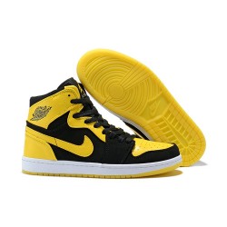 Scarpa Alta Nike Air Jordan I Retro High - Nero Giallo