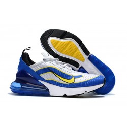 Nike Air Max 270 Scarpe da Uomo Bianco Blu