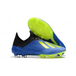 adidas X 18.1 FG Scarpa da Calcio Uomo - Blu Verde