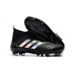 Adidas Scarpe da Calcio Predator 18.1 FG Nero Argento