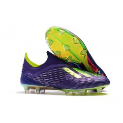 adidas X 18+ FG Scarpa Calcio - Viola Verde