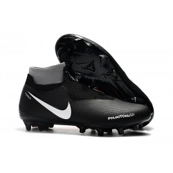 Nike Phantom VSN DF FG Scarpa Calcio - Nero Rosso Bianca