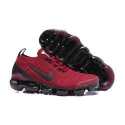 Nike Air VaporMax 2019 Flyknit Sneakers Basse - Rosso Nero