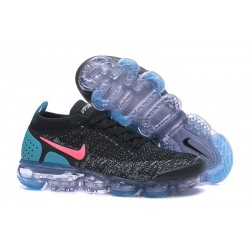 Nike Scarpa Air VaporMax Flyknit 2 - Nero Blu Arancio