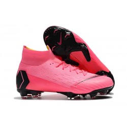 Nike Mercurial Superfly 6 Elite ACC FG Scarpa Uomo - Rosa Nero