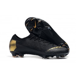 Nike Mercurial Vapor XII 360 Elite FG Uomo Scarpe - Nero Oro