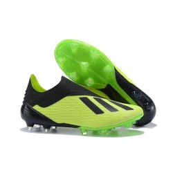 adidas X 18+ FG Scarpe Calcio - Verde Nero