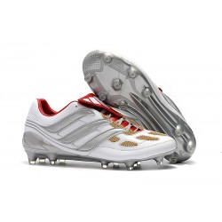 Scarpe adidas Predator Accelerator Electricity FG - Argento Rosso Oro