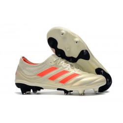 Scarpe da Calcio Adidas Copa 19.1 FG - Bianco Rosso